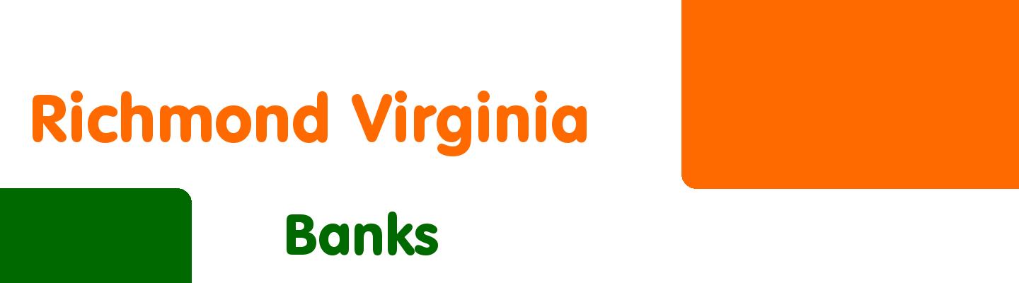 Best banks in Richmond Virginia - Rating & Reviews